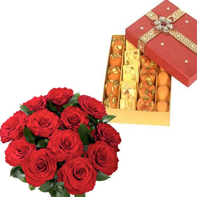 "Assorted sweets - 1kg, Flower bunch - Click here to View more details about this Product